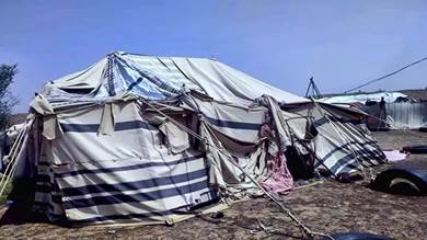 مخاوف من كارثة إنسانية في مخيمات النازحين جراء البرد القارس بمأرب